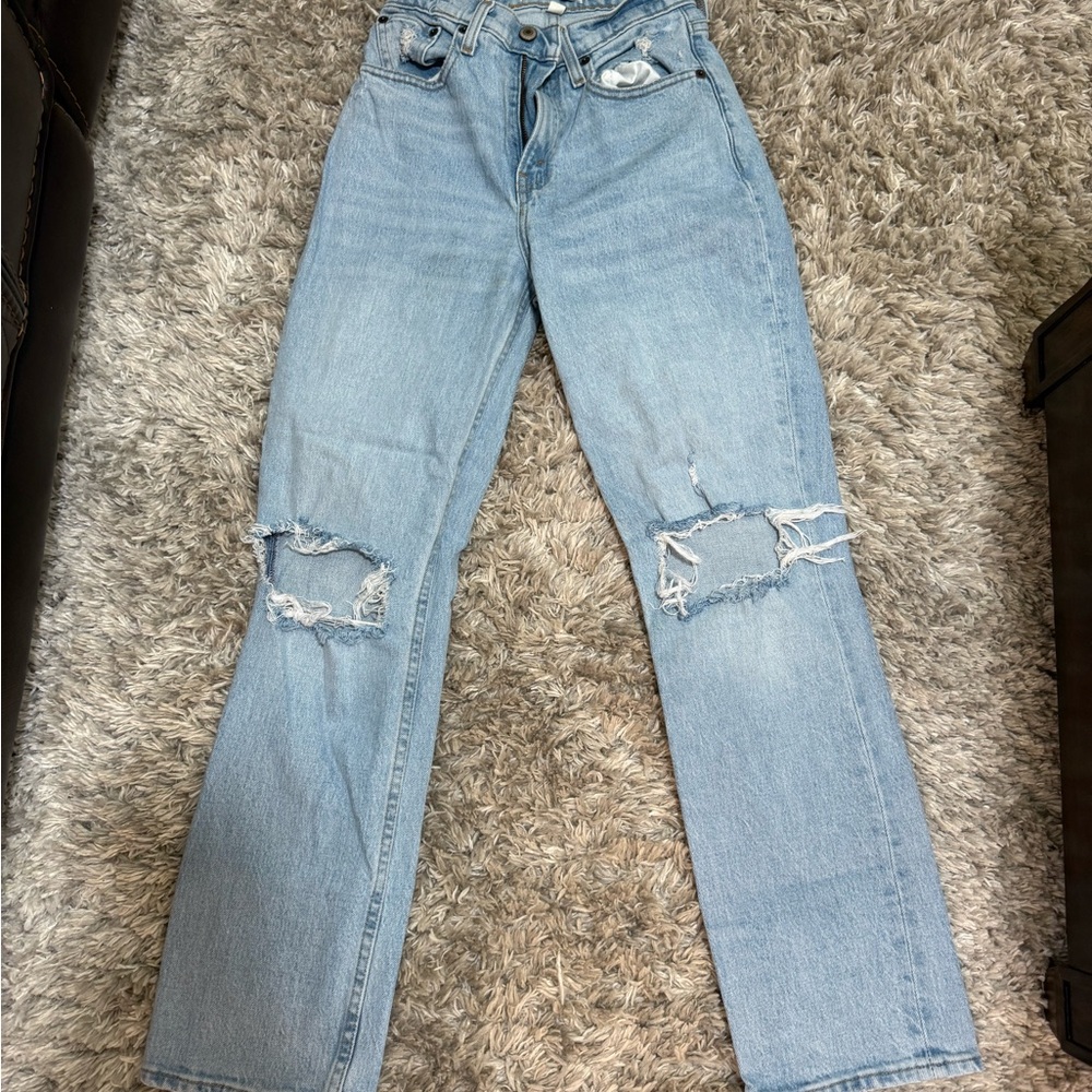 Women’s Abercrombie high waisted mom jeans